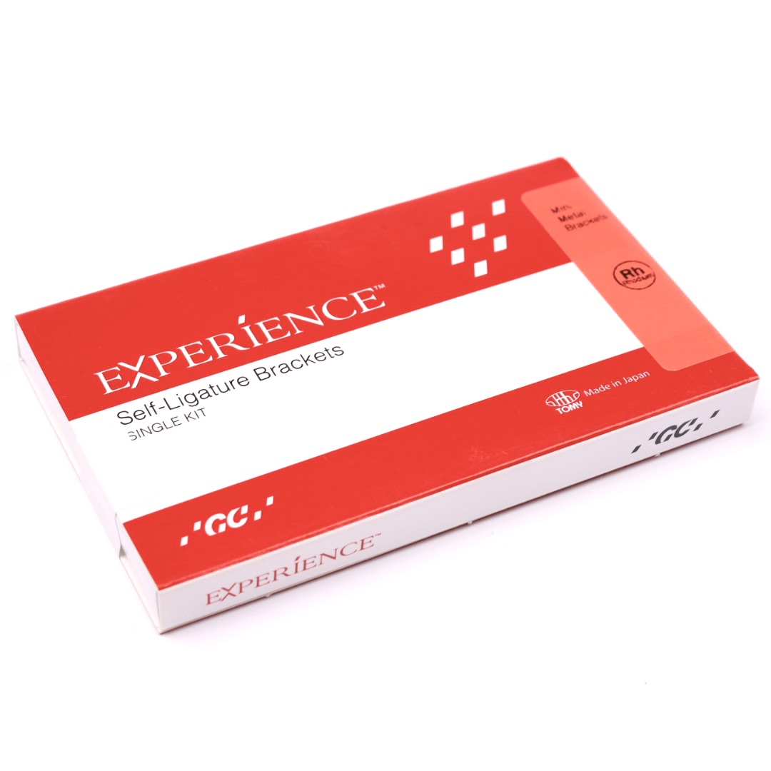 Брекети EXPERIENCE mini metal Rhodium GC Orthodontícs