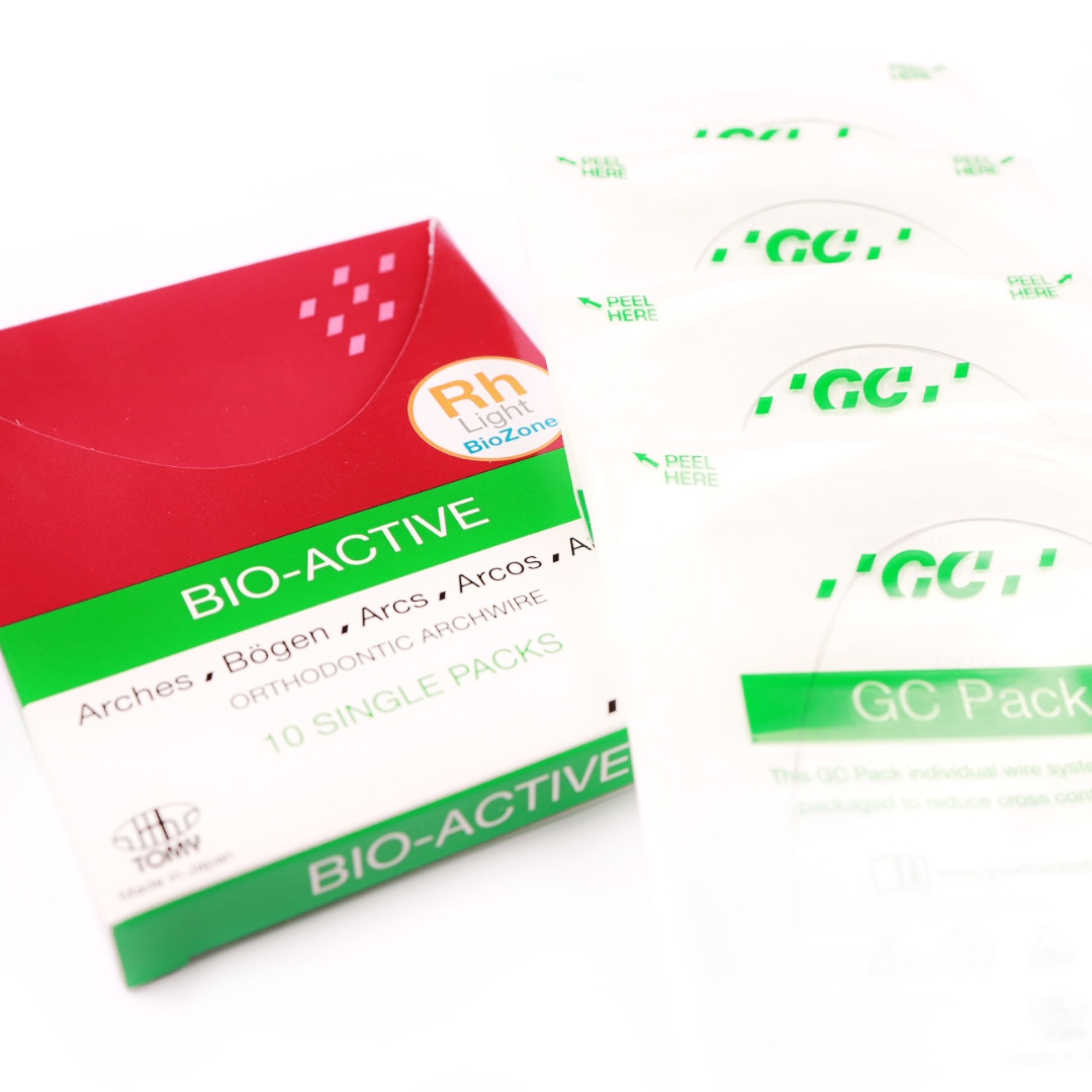 Дуги BIO-ACTIVE™ Aesthetic від GC Orthodontics